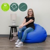 image:imageChildrens Factory Go2 Bean Bag Gray CF610245 26 Kids Reading Chair Toddler Playroom and Preschool Beanbag Flexible Seating Classroom Furniture GreyBlue