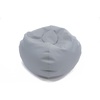 image:imageChildrens Factory Go2 Bean Bag Gray CF610245 26 Kids Reading Chair Toddler Playroom and Preschool Beanbag Flexible Seating Classroom Furniture GreyGrey