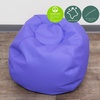 image:imageChildrens Factory Go2 Bean Bag Gray CF610245 26 Kids Reading Chair Toddler Playroom and Preschool Beanbag Flexible Seating Classroom Furniture GreyPurple