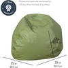 image:imageChildrens Factory Go2 Bean Bag Gray CF610245 26 Kids Reading Chair Toddler Playroom and Preschool Beanbag Flexible Seating Classroom Furniture GreySage