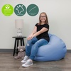 image:imageChildrens Factory Go2 Bean Bag Gray CF610245 26 Kids Reading Chair Toddler Playroom and Preschool Beanbag Flexible Seating Classroom Furniture GreySky Blue