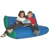 image:imageChildrens Factory School Age High Back Lounger Kids Bean Bag Chair Flexible Seating Classroom Furniture for HomeschoolsPlayroomsDaycares BlueRedBluegreen
