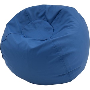 image:imageChildrens Factory Go2 Bean Bag Gray CF610245 26 Kids Reading Chair Toddler Playroom and Preschool Beanbag Flexible Seating Classroom Furniture GreyDeep Water
