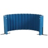 image:imageAngeles Room Divider Acoustic Room Divider Panel Blue 30 X 6  Noise Reducing Wall Divider Freestanding Privacy Screen for Classroom Rollup Storage and Partition Feet IncludedBlue
