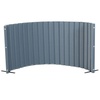 image:imageAngeles Room Divider Acoustic Room Divider Panel Blue 30 X 6  Noise Reducing Wall Divider Freestanding Privacy Screen for Classroom Rollup Storage and Partition Feet IncludedGrey