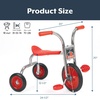 image:imageAngeles SilverRider Kids Tricycle Toddler Tricycle with Solid Airless Rubber Tires Kids Bike for Preschools and Daycare Ages 4 165 Tall Seat18 Mos and Up