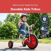 image:imageAngeles SilverRider Kids Tricycle Toddler Tricycle with Solid Airless Rubber Tires Kids Bike for Preschools and Daycare Ages 4 165 Tall Seat4 Yrs and Up