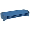 image:imageAngeles Sleeping Cot Daycare Essentials Ocean Blue Standard Set of 4  Fully Assembled Toddler Cot Breatheable SofTex Mesh amp Durable Steel Frame Stackable Cots for Preschools and DaycaresOcean Blue
