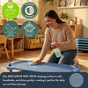 image:imageAngeles Sleeping Cot Daycare Essentials Ocean Blue Standard Set of 4  Fully Assembled Toddler Cot Breatheable SofTex Mesh amp Durable Steel Frame Stackable Cots for Preschools and DaycaresWedgewood Blue