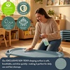 image:imageAngeles Sleeping Cot Daycare Essentials Ocean Blue Standard Set of 4  Fully Assembled Toddler Cot Breatheable SofTex Mesh amp Durable Steel Frame Stackable Cots for Preschools and DaycaresTeal Green