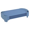 image:imageAngeles Sleeping Cot Daycare Essentials Ocean Blue Standard Set of 4  Fully Assembled Toddler Cot Breatheable SofTex Mesh amp Durable Steel Frame Stackable Cots for Preschools and DaycaresWedgewood Blue