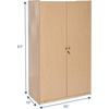 image:imageAngeles Teachers Storage Cabinet Storage Cabinet with Doors and Shelves