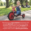 image:imageAngeles Toddler Bike with Airless Rubber Tires SilverRider 4 yrs and up  Big Wheel Toddler Tricycle with 55 Tall Seat amp Spokeless Tires RustResistant Kids Bike for Preschools and DaycareClassicrider  2 Yrs and Up
