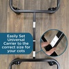 image:imageAngeles Universal Toddler Cot Carrier Sleeping Cot Daycare Essentials  Holds 50 SpaceLine or Value Line Cots for Sleeping Kids Cot Classroom Furniture with Casters for Preschools and Daycares
