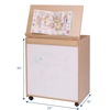 image:imageAngeles Value Line Big Book Display 25 L x 30 H Kids Storage Organizer Kids Bookshelf for Classroom Playroom Nursery Montessori School Natural