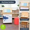 image:imageAngeles Value Line Big Book Display 25 L x 30 H Kids Storage Organizer Kids Bookshelf for Classroom Playroom Nursery Montessori School Natural