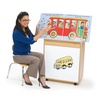 image:imageAngeles Value Line Big Book Display 25 L x 30 H Kids Storage Organizer Kids Bookshelf for Classroom Playroom Nursery Montessori School Natural