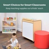 image:imageAngeles Value Line Big Book Display 25 L x 30 H Kids Storage Organizer Kids Bookshelf for Classroom Playroom Nursery Montessori School Natural