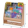 image:imageAngeles Value Line Book Display 29 L x 30 H Kids Storage Organizer Kids Bookshelf for Classroom Playroom Nursery Montessori School Natural