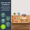 image:imageAngeles Value Line Toddler 2Shelf Storage 48L x 23H Kids Storage Organizer Kids Bookshelf for Classroom Playroom Nursery Montessori School Natural23 Tall Shelf
