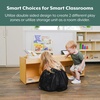 image:imageAngeles Value Line Toddler Storage with Mirror Back 48 L x 17 H Kids Storage Organizer Playroom Essentials for Classroom Nursery Montessori School Natural