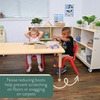 image:imageAngeles Value Stack 11 Child Chair Shamrock Green 4 Pack Stackable Ergonomic Seating Solution for Classrooms and HomeschoolsCandy Apple Red