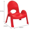 image:imageAngeles Value Stack 11 Child Chair Shamrock Green 4 Pack Stackable Ergonomic Seating Solution for Classrooms and HomeschoolsCandy Apple Red