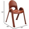 image:imageAngeles Value Stack 11 Child Chair Shamrock Green 4 Pack Stackable Ergonomic Seating Solution for Classrooms and HomeschoolsCocoa