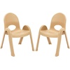 image:imageAngeles Value Stack 11 Child Chair Shamrock Green 4 Pack Stackable Ergonomic Seating Solution for Classrooms and HomeschoolsNatural Tan