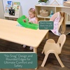 image:imageAngeles Value Stack 11 Child Chair Shamrock Green 4 Pack Stackable Ergonomic Seating Solution for Classrooms and HomeschoolsNatural Tan