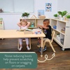 image:imageAngeles Value Stack 11 Child Chair Shamrock Green 4 Pack Stackable Ergonomic Seating Solution for Classrooms and HomeschoolsNatural Tan