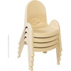 image:imageAngeles Value Stack 11 Child Chair Shamrock Green 4 Pack Stackable Ergonomic Seating Solution for Classrooms and HomeschoolsNatural Tan