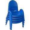 image:imageAngeles Value Stack 11 Child Chair Shamrock Green 4 Pack Stackable Ergonomic Seating Solution for Classrooms and HomeschoolsRoyal Blue