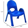 image:imageAngeles Value Stack 11 Child Chair Shamrock Green 4 Pack Stackable Ergonomic Seating Solution for Classrooms and HomeschoolsRoyal Blue