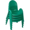 image:imageAngeles Value Stack 11 Child Chair Shamrock Green 4 Pack Stackable Ergonomic Seating Solution for Classrooms and HomeschoolsShamrock Green