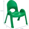 image:imageAngeles Value Stack 11 Child Chair Shamrock Green 4 Pack Stackable Ergonomic Seating Solution for Classrooms and HomeschoolsShamrock Green