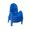 image:imageAngeles Value Stack 5 Child Chair Royal Blue 4 Pack Stackable Ergonomic Seating Solution for Classrooms and Homeschools