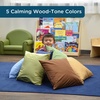 image:imageChildrens Factory 12 Cozy Pillow Set of 6 Flexible Seating for Preschools Daycares or Playroom Decor WoodlandWoodland