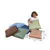 image:imageChildrens Factory 12 Cozy Pillow Set of 6 Flexible Seating for Preschools Daycares or Playroom Decor WoodlandWoodland