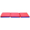 image:imageChildrens Factory 3 Section Toddler Nap Mats 2 inch Thick Toddler Sleeping Mats for Preschools and Daycares Easy to Clean Folding Nap Pad 1 Pack