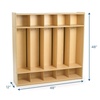 image:imageChildrens Factory 5Section Wooden Locker Cubbies for Classroom Organization Daycare Storage Cubby Preschool Furniture5Section
