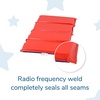 image:imageChildrens Factory Angels 2 Thick Toddler Nap Mat RedBlue 4 Section Waterproof Sleeping Mat for use in Preschools and Daycares  Comfortable 4Section Sleep Mat FoamFilled Kids Mat WaterResistant Folding Nap Mats for Daycare and Preschool