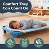 image:imageChildrens Factory Angels Rest Gingham Cot Sheet Standard AFB5700SG Kids Daycare Classroom or Preschool PolyCotton Fitted Naptime Sheet with Elastic StrapsGingham