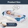 image:imageChildrens Factory Angels Rest Gingham Cot Sheet ToddlerSize AFB5700TG Kids Daycare Classroom or Preschool PolyCotton Fitted Nap Sheet with Elastic StrapsGingham