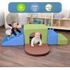 image:imageChildrens Factory Baby Crawling Tunnel Foam Climbing Blocks for Toddlers Soft Homeschool Jungle GymWoodland