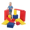image:imageChildrens Factory Big Builder Blocks Large Soft Foam Building amp Learning Toys for Toddlers ClassroomHomeschool Indoor Play Equipment Set of 12