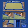 image:imageChildrens Factory Big Screen PlayPanel Kids Room Divider Classroom Privacy Screen Sky Blue  WaterResistant Vinyl Room Divider Panel Replacement Privacy Screen for Daycare or Preschool Cantilever Feet Not IncludedSage