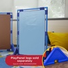 image:imageChildrens Factory Big Screen PlayPanel Kids Room Divider Classroom Privacy Screen Sky Blue  WaterResistant Vinyl Room Divider Panel Replacement Privacy Screen for Daycare or Preschool Cantilever Feet Not IncludedSky Blue