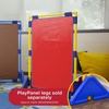 image:imageChildrens Factory Big Screen PlayPanel Kids Room Divider Classroom Privacy Screen Sky Blue  WaterResistant Vinyl Room Divider Panel Replacement Privacy Screen for Daycare or Preschool Cantilever Feet Not IncludedRed