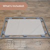image:imageChildrens Factory Big Screen PlayPanel Kids Room Divider Classroom Privacy Screen Sky Blue  WaterResistant Vinyl Room Divider Panel Replacement Privacy Screen for Daycare or Preschool Cantilever Feet Not IncludedSand